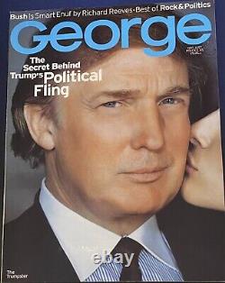 GEORGE MAG Donald Trump The Political Fling, 2000 BN In SLV + CBB FS Read