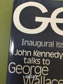 GEORGE MAGAZINE JFK Jr. Inaugural First Issue Oct-Nov. 1995 Very Good + Cond