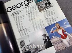 GEORGE Magazine February 1997 JFK Jr Karen Mulder SURVIVAL GUIDE FUTURE Gates