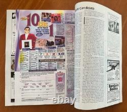GEORGE Magazine INAUGURAL Issue #1 Oct/Nov 1995 JFK Jr, CINDY CRAWFORD Cover