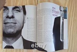 GEORGE Magazine INAUGURAL Issue #1 Oct/Nov 1995 JFK Jr, CINDY CRAWFORD Cover