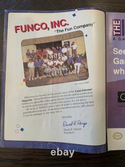 Game Informer Magazine Issue #1 (RARE) + Issue #2, #3, #4, #5 (in wrapper) & #6