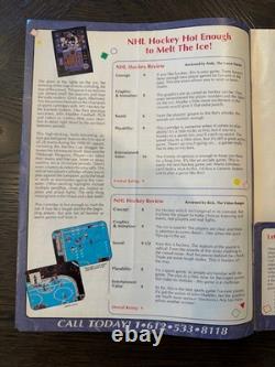 Game Informer Magazine Issue #1 (RARE) + Issue #2, #3, #4, #5 (in wrapper) & #6