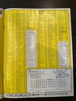 Game Informer Magazine Issue #1 (RARE) + Issue #2, #3, #4, #5 (in wrapper) & #6