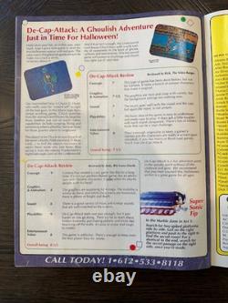 Game Informer Magazine Issue #1 (RARE) + Issue #2, #3, #4, #5 (in wrapper) & #6