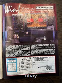 Game Informer Magazine Issue #1 (RARE) + Issue #2, #3, #4, #5 (in wrapper) & #6