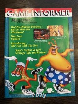 Game Informer Magazine Issue #1 (RARE) + Issue #2, #3, #4, #5 (in wrapper) & #6