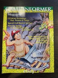Game Informer Magazine Issue #1 (RARE) + Issue #2, #3, #4, #5 (in wrapper) & #6