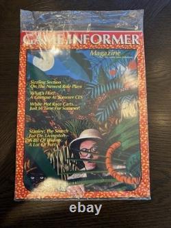 Game Informer Magazine Issue #1 (RARE) + Issue #2, #3, #4, #5 (in wrapper) & #6