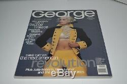 George Magazine 1995 Inaugural 1997, 98, 99 A Tribute + 2000 & 01 Lot of 34