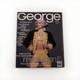 George Magazine 1st Issue Cindy Crawford Jfk Jr. Kennedy Inaugural October 1995