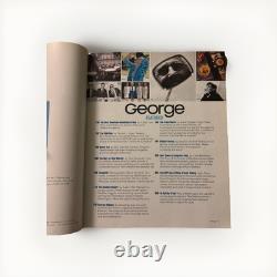 George Magazine 1st Issue Cindy Crawford JFK Jr. Kennedy Inaugural October 1995