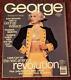 George Magazine Inaugural Issue #1 1995 Jfk John Kennedy Jr Cindy Crawford Ex/nm