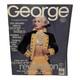 George Magazine Inaugural Issue Cindy Crawford Cover Oct/nov 1995 Jfk Jr 90s Ad