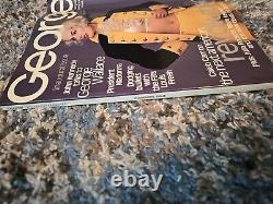 George Magazine Inaugural Issue October November 1995 Cindy Crawford JFK Jr