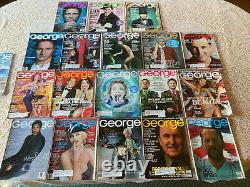 George Magazines Feb 1997-2000. (44) Different Editions. Outstanding Collection