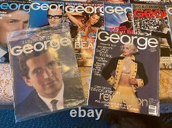 George Magazines Feb 1997-2000. (44) Different Editions. Outstanding Collection