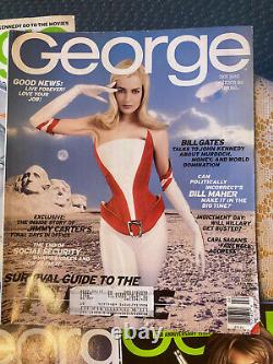 George Magazines Feb 1997-2000. (44) Different Editions. Outstanding Collection