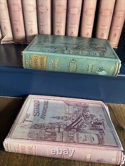 George Newnes STRAND MAGAZINE ILLUSTRATED MONTHLY 12 VOLUMES 1st ed 1891-1896