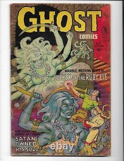 Ghost Comics 5 1952 Fiction House Magazines Golden Age Horror Abel Whitman