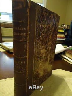 Graham's Magazine Jan. To Jun. 1850 Steel Engravings, Poe Article. Quality