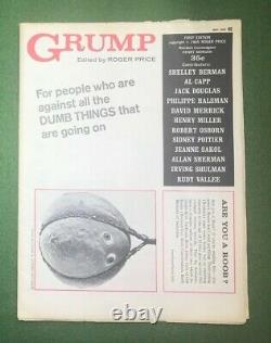 Grump Magazine First Edition 1965 Roger Price Al Capp mad RARE! HTF humor funny