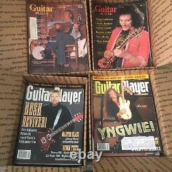 Guitar Magazine Lot 80+ Vintage-Modern Player, World, One. Free Priority Ship