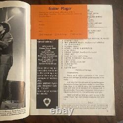 Guitar Player Magazine FIRST ISSUE Vol 1 No. 1 from 1967