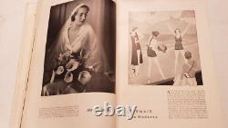 HARPER'S BAZAAR Magazine January 1932 Benigni Art Deco Fashion 1930s