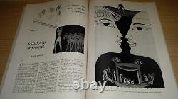 HARPER'S BAZAAR Magazine September 1931 Benigni 1930s Art Deco Erte