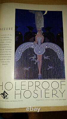 HARPER'S BAZAAR Magazine September 1931 Benigni 1930s Art Deco Erte