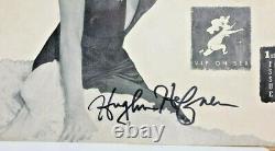 HUGH HEFNER Signed December MARILYN MONROE Playboy Gifted to 2011 POY (PSA)