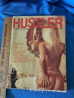 HUSTLER Magazine July 1974 First Edition VINTAGE