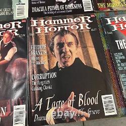 Hammer Horror #1-7 + Collector's Special Complete 8 Issue Run Horror Magazines