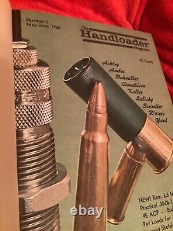 Handlloader magazine. First 22 issues, bound in two hard back binders