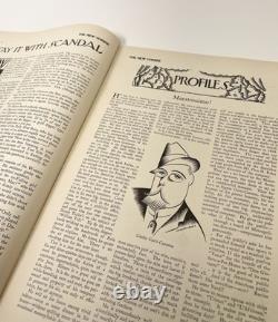 Harold Ross / The New Yorker Vol 1 No 1 1st Edition 1925