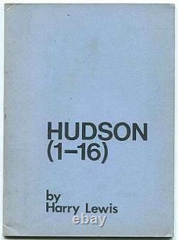 Harry LEWIS / Hudson 1-16 #Magazine January 1981 First Edition