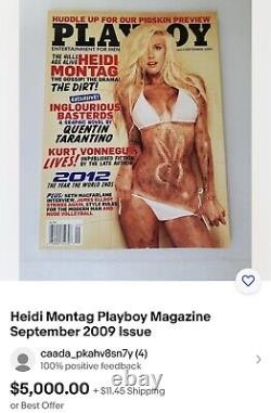 Heidi Montag RARE SEALED Playboy September 2009 With centerfold CGC READY
