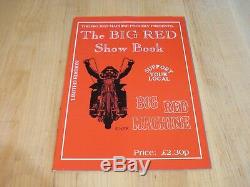 Hells Angels Windsor The Big Red Machine Magazines #1-4 Stamped By Ted Rare