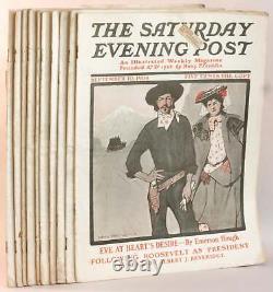 Herman P Feifer / Saturday Evening Post Magazine 1904 9 Issues January #264149