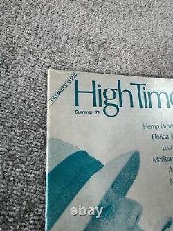 High Times Magazine 1974 One Dollar Summer 74 Anniversary 1st Issue Premiere