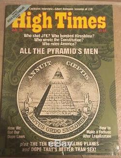 High Times Magazine 1974 Premier Issue Collector's Edition Issue #1 + other mags