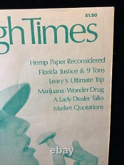 High Times Magazine 37 Issue Lot Summer'74 (1st Issue) Dec 78 Really Nice