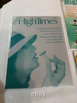 High Times Magazines first edition #1 #30