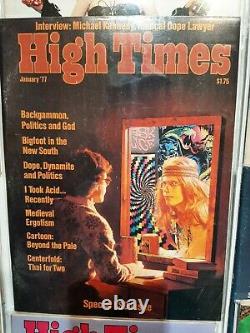 High Times Magazines first edition #1 #30