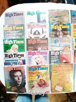 High Times Magazines first edition #1 #30