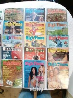 High Times Magazines first edition #1 #30