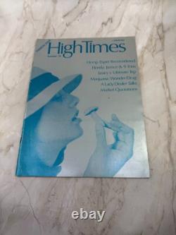 High Times Premier #1 First Issue Vintage 1974 Marijuana Magazine