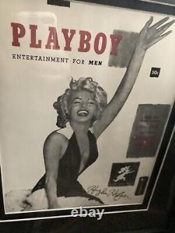 Hugh Hefner Signed Playboy Reprint 1st Edition