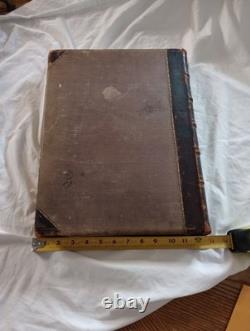 Illustrated American Magazine 1890 First Edition Leather Bound Rare Historic